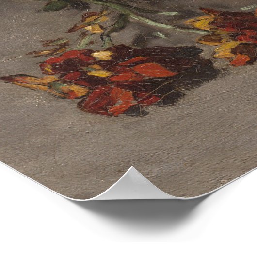 モネ春の花 ポスター (角)