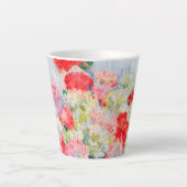 モネ牡丹 カフェラテマグ (正面)