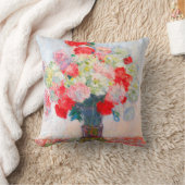 モネ牡丹 クッション (ブランケット)