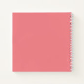 モネ牡丹 ノートブック (裏面)