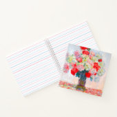 モネ牡丹 ノートブック (内部)