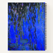 モネ睡蓮と柳 ノートブック (裏面)