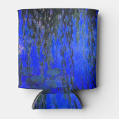 モネ睡蓮と柳 缶クーラー (正面)