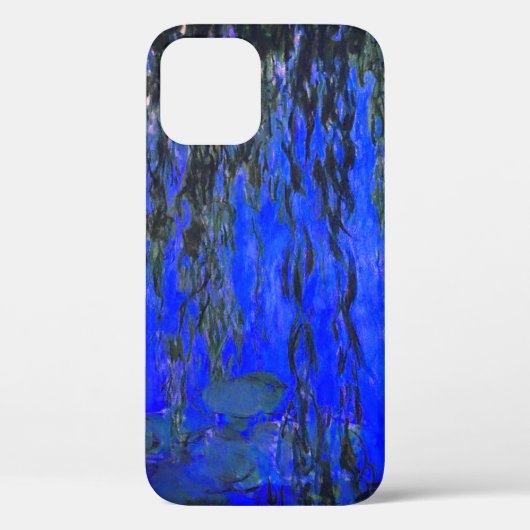 モネ睡蓮と柳 Case-Mate iPhoneケース (裏面)