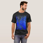 モネ睡蓮と柳 Tシャツ (正面フル)