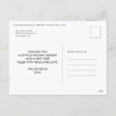 モネ絵を描アートのカレンダー2026応援教育 シーズンポストカード (裏面)