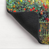 モネ絵画のガーデンでアルジェンティーユジェルモー マウスパッド (コーナー)