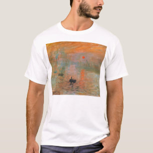 モネ絵画の Tシャツ