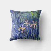 モネ絵画ス – Irises 2 クッション (裏面)