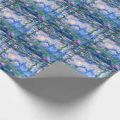 モネ絵画ットの：睡蓮 – 1919 ラッピングペーパー (角)