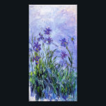 モネ薄紫アイリスプリント フォトプリント          <br><div class="desc">モネ薄紫アイリスプリント。1917年からキャンバスに油絵を描く。モネ色彩の鮮やかーは生涯を通して虹彩を描き、彼の最後の虹彩画の一つであり、確かに彼の最も困難の一つである。作品は非常に印象派で、濃い紫の虹彩は濃い緑の葉の上に水に浮かんでいるようで、上の空は柔らかい青と紫である。クロード・モネ、印象主義、虹彩画、芸術のファンのための美しいフランスの贈り物。</div>