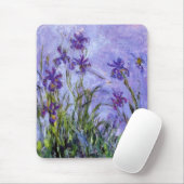 モネ薄紫アイリス マウスパッド (マウス)