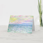 モネ語 – アート・ポーヴィルの日素晴らし没 カード (正面)