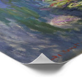 モネ語 – 睡蓮 ポスター (角)