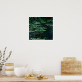 モネ語 – 睡蓮 ポスター (キッチン)