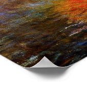 モネ議会とサンセットのポスター ポスター (角)