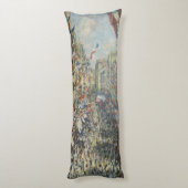 モネ1878パリのRue Montorgueil ボディピロー (裏面 (縦))