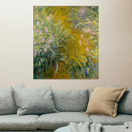 モネ・アイリスを通る道 ポスター