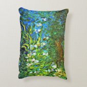 モネ – アイリスアットザシーウォール アクセントクッション (裏面(縦))