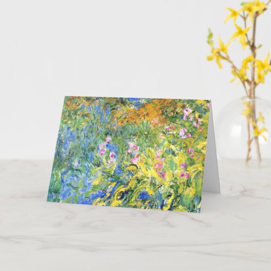 モネ – アイリス素晴らしズ絵画3, カード (黄色い花)