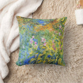 モネ – アイリス素晴らしズ絵画3, クッション (ブランケット)