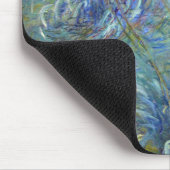 モネ・アガパンツス マウスパッド (コーナー)