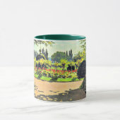 モネ – アドルフ読モネの庭 マグカップ (中央)