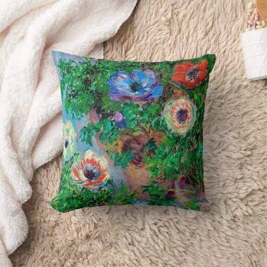 モネ・アネモン クッション (ブランケット)