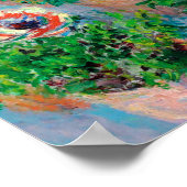 モネ・アネモン ポスター (角)