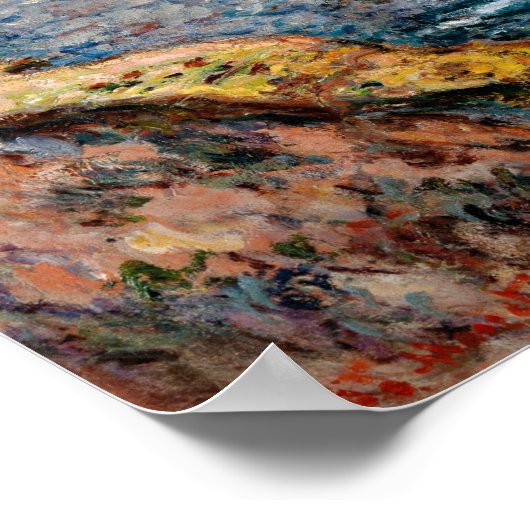 モネ・アバルの崖 ポスター (角)