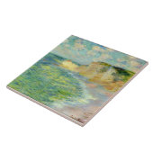 モネ – アモントの崖 タイル (側面)