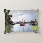 モネ – アルジェンティーユ、セーヌ川の小腕から見た。 アクセントクッション (正面)