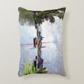 モネ – アルジェンティーユ、セーヌ川の小腕から見た。 アクセントクッション (正面(垂直))