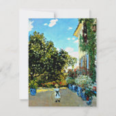 モネ – アルジェンテウイルのアーティストハウスアットアルジェンテウイル カード (正面)