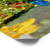 モネ – アルジェンテウイルのアーティストハウスアットアルジェンテウイル ポスター (角)