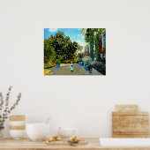 モネ – アルジェンテウイルのアーティストハウスアットアルジェンテウイル ポスター (キッチン)