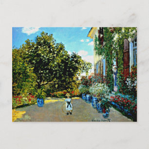 モネ – アルジェンテウイルのアーティストハウスアットアルジェンテウイル ポストカード