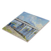 モネ – アルジェンテウイルの鉄道橋 タイル (側面)