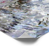 モネ – アルゼンチュイルの雪のシーン ポスター (角)