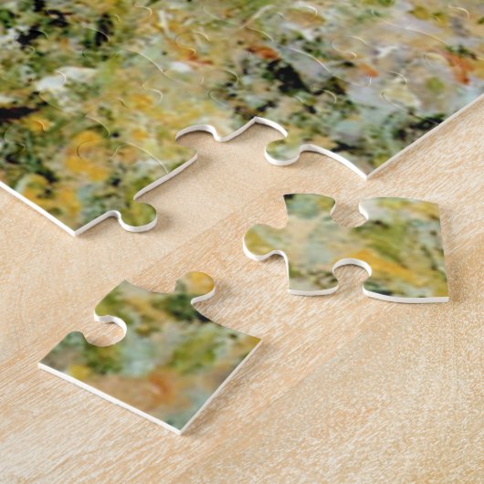 モネ – アルゼンテウイルの素晴らし盆地絵画 ジグソーパズル (側面)