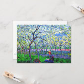 モネ – アンオーチャードイン春 カード (正面/裏面インサイチュ)