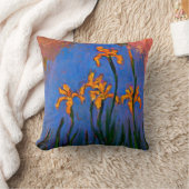 モネ – イエローアイリス クッション (ブランケット)