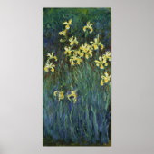 モネ – イエローアイリス ポスター (正面)