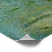 モネ"インプレッション、サンライズ"ファインアートプリント ポスター (角)