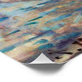 モネ – インプレッション、日の出、 ポスター (コーナー)