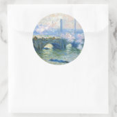 モネ – ウォータールーブリッジ(ロンドン) ラウンドシール (バッグ)