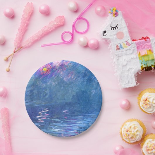 モネ – ウォータールー橋、 ペーパープレート (パーティー)