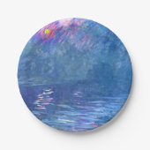 モネ – ウォータールー橋、 ペーパープレート (正面)