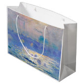 モネ・ウォータールー橋（ロンドン） ラージペーパーバッグ (裏面アングル)