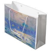 モネ・ウォータールー橋（ロンドン） ラージペーパーバッグ (正面アングル)